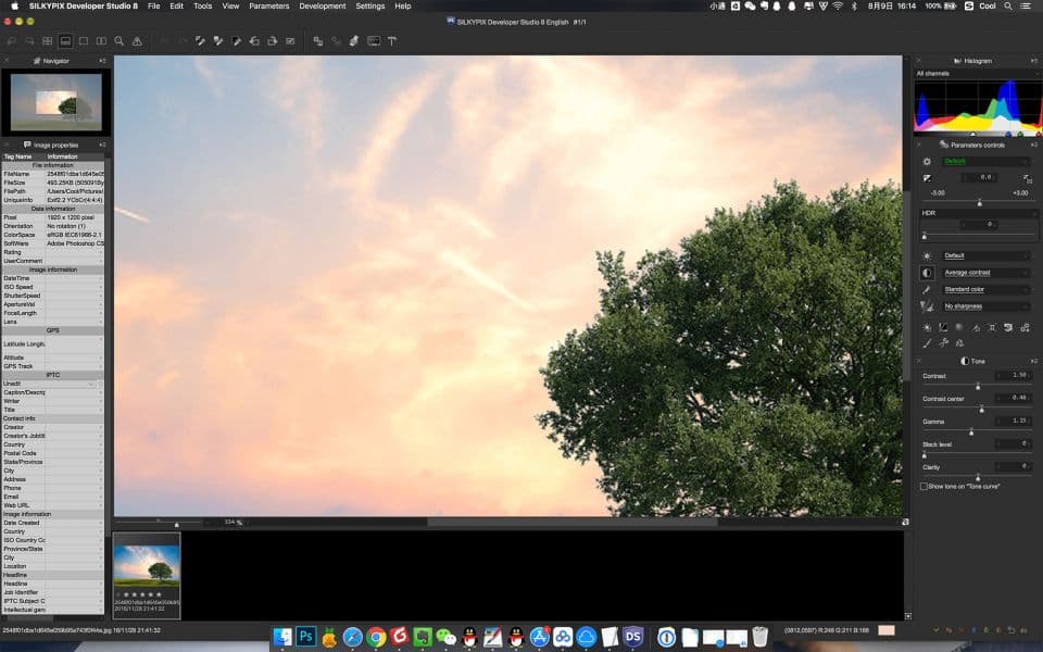 SILKYPIX Developer Studio 9E 9.0.16.0 for Mac 格式照片处理工具 截图 2