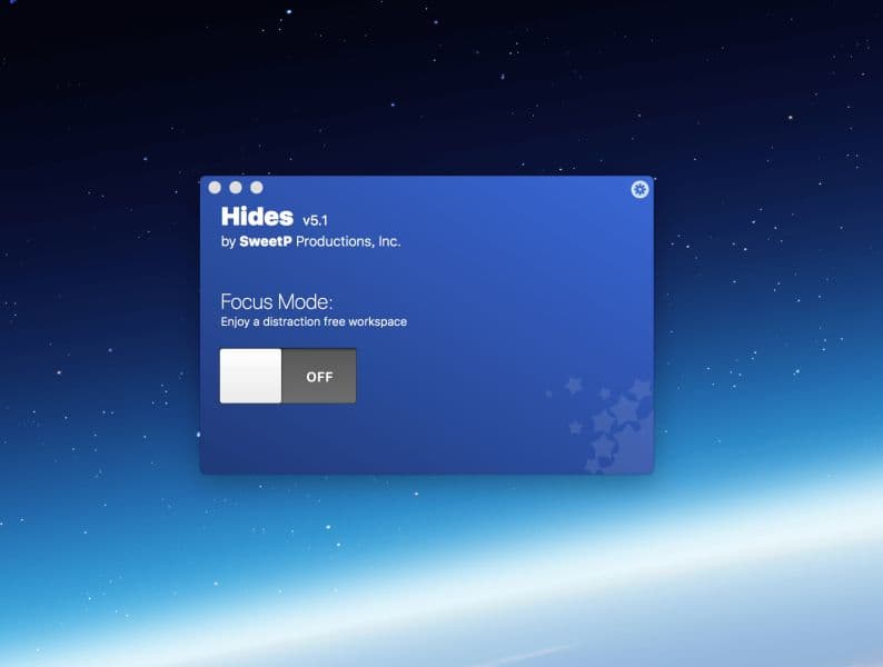 Hides for mac 7.2.2 隐藏其他应用程序的工具  截图 2