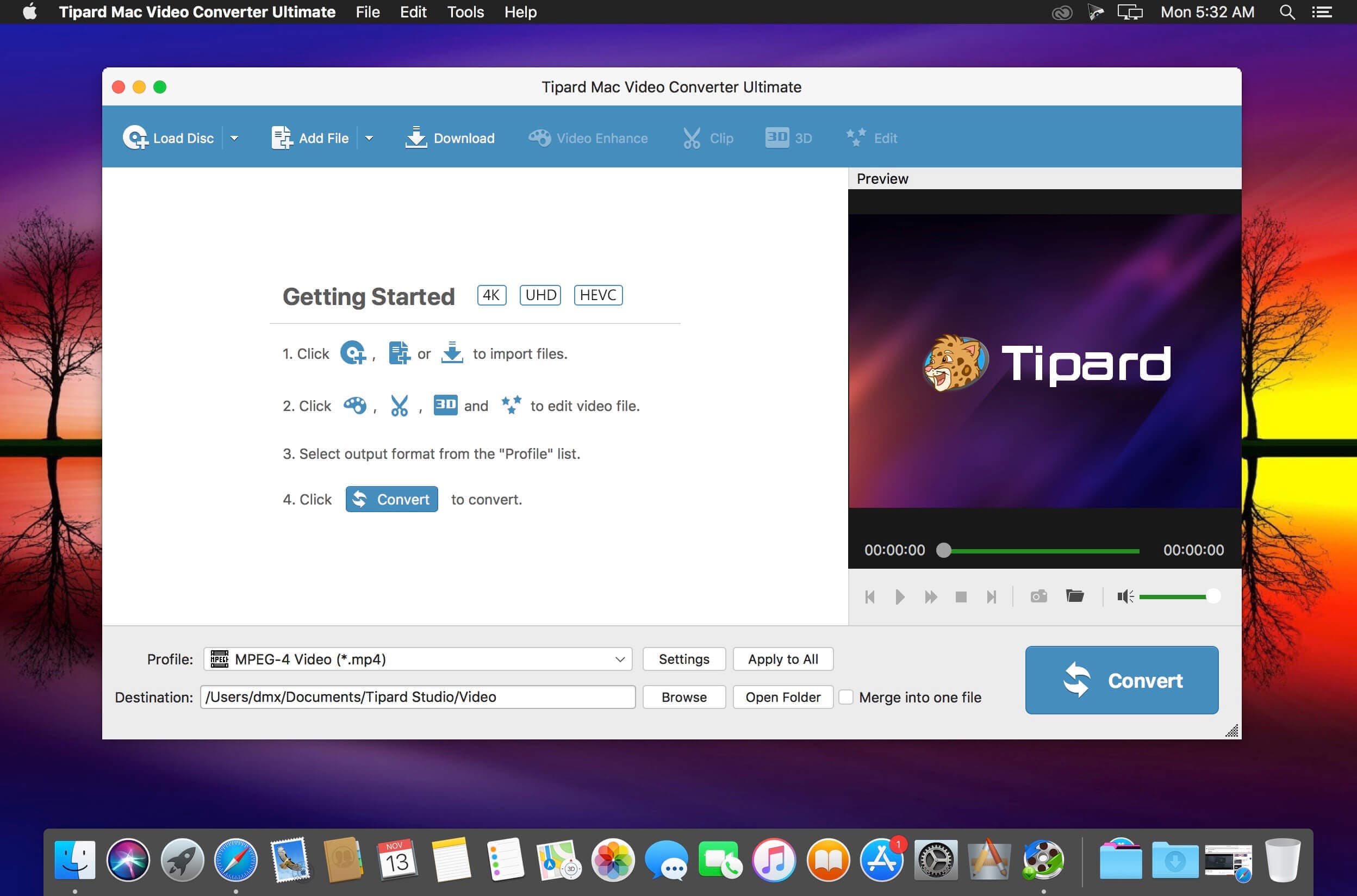 Tipard Mac Video Converter Ultimate 10.2.18.14844 视频格式转换工具软件 截图 2