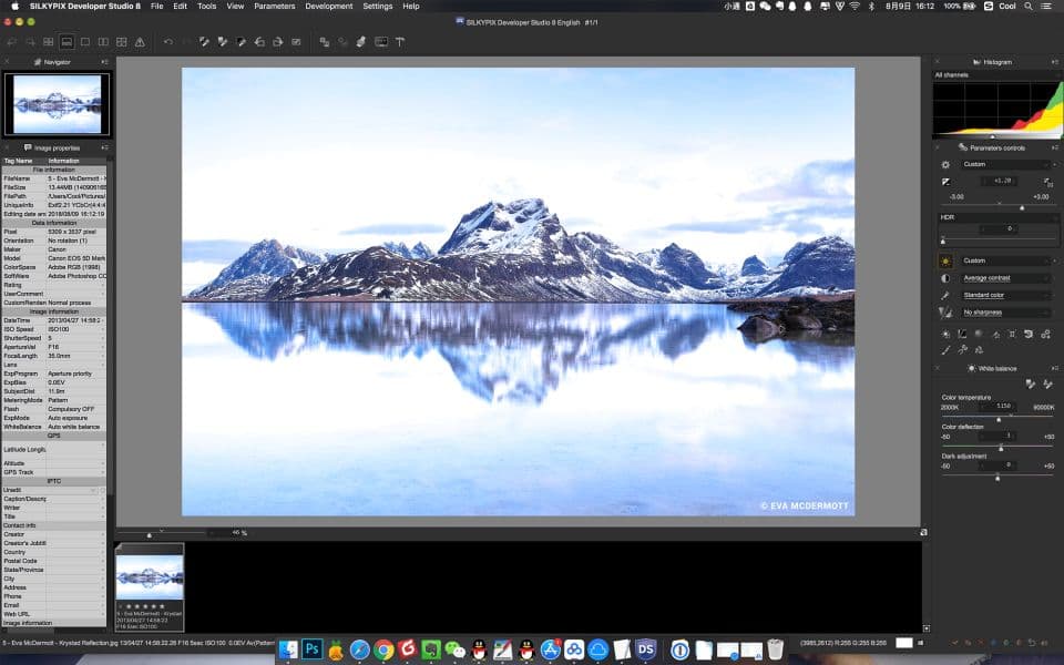 SILKYPIX Developer Studio 9E 9.0.16.0 for Mac 格式照片处理工具 截图 1