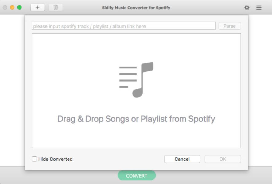 Sidify music converter for spotify
