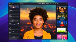 Camo Studio 2.7.2 Mac 版界面,轻松调整直播与会议画面