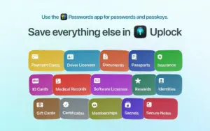 Uplock 3.2.5 Mac 版——安全私人资料库主界面